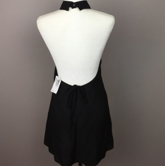 American Apparel Black Bib Dress Size XS /S - Picture 6 of 14